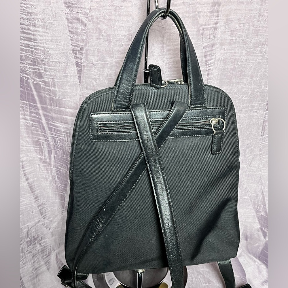 **3pm Start** Coach Mercer Black Nylon Backpack - Picture 2 of 6